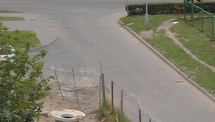 Fotopolicija. Keistas ženklas. 