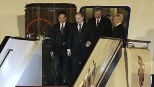 V.Putinas atvyko į Pekiną