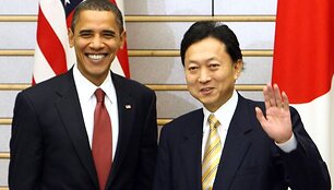 JAV prezidentas Barackas Obama susitiko su Japonijos premjeru Yukio Hatoyama.