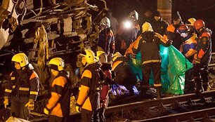 Traukinio Maskva &ndash; Peterburgas avarija