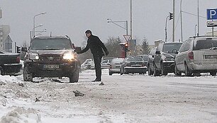 Miestietis valo stiklus 