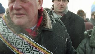 Algirdas Brazauskas Sartų lenktynėse