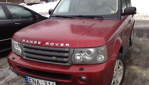 Fotopolicija. Range Rover