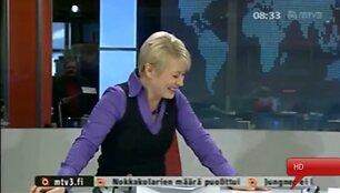 Suomijos TV laidų vedėja Kirsi Alm-Siira