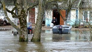 Potvynis Rusnėje