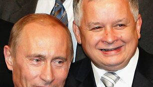L.Kaczynskis su V.Putinu