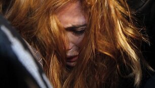 Policijos suimta gražuolė Angie Sanclemente Valencia