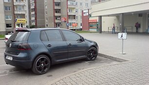 Fotopolicija: tiuninguotas neįgalusis