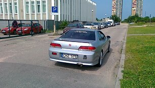 &bdquo;Honda&ldquo; po draudžiamuoju ženklu
