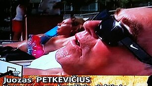 Lietuvos rinktinės vyrai baseine