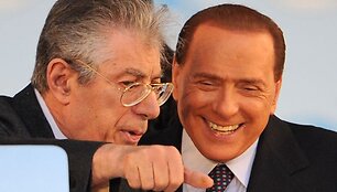 U.Bossis ir S.Berlusconis
