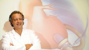 Chirurgas Antonio Amodeo po operacijos