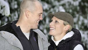 Zara Phillips ir Mike'as Tindallas