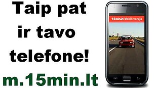 Mobilioji 15min.lt 1000 km lenktynių versija