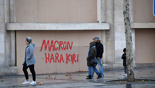 Paryžius po protesto