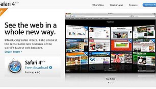 Interneto naršyklė „Safari 4“ pasirodė esanti greičiausia pasaulyje.