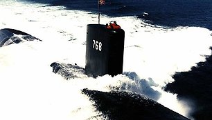 JAV atominis povandeninis laivas „USS Hartford“