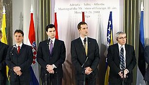 Užsienio reikalų ministrai susitiko Rygoje.