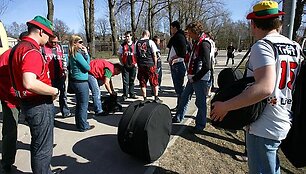 Prie&scaron; rungtynes