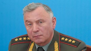 Rusijos generalinio &scaron;tabo vadovas, armijos generolas Nikolajus Makarovas