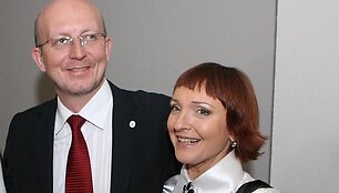 Arūnas Valinskas ir Asta Baukutė