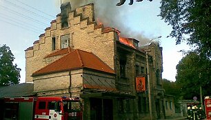 Gaisras Užupyje