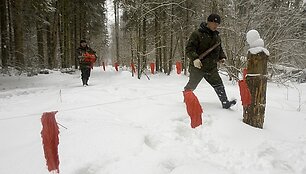 Vilkų medžioklė Baltarusijoje