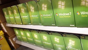 „Windows 7“ jau parduodama.