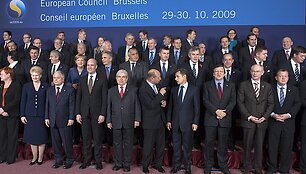 Europos Sąjungos valstybių lyderiai susirinko Briuselyje.
