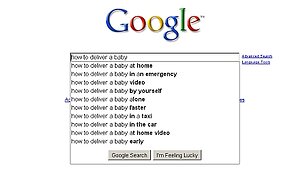 &bdquo;Google&ldquo; gali duoti i&scaron;samių pavyzdžių, kaip vyksta gimstančio kūdikio priėmimas.