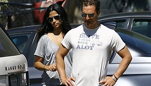 Matthew McConaughey ir Camila Alves