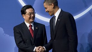 Hu Jintao ir Barackas Obama