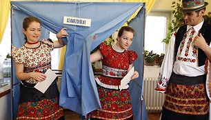 Vengrijoje vyksta parlamento rinkimai.