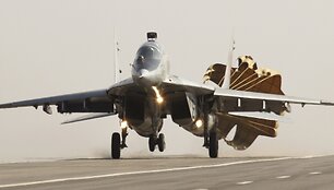 Baltarusijos karinių oro pajėgų naikintuvas &bdquo;MiG-29&ldquo;