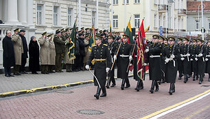 Ceremonija prie Kra&scaron;to apsaugos ministerijos