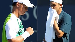 Ričardas Berankis keturių setų kovoje nugalėjo amerikietį Ryaną Sweetingą.