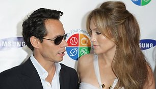 Jennifer Lopez ir Marcas Anthony