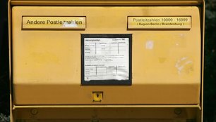 „Deutsche Post DHL“ pašto dėžutė