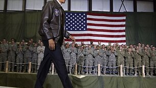 Barackas Obama Afganistane, Bagramo karinėje bazėje