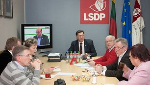 Socialdemokratai skaudžiai nusivylė rinkimų rezultatais Vilniuje.