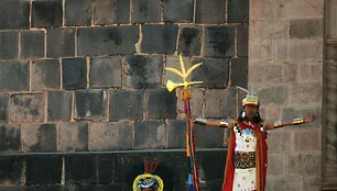 Kuske pagal senovines inkų tradicijas sutikta žiemos saulėgrįža