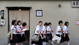 Japonijos mokinės
