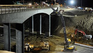 Automagistralėje &bdquo;Interstate 405&ldquo; prasidėjo rekonstrukcijos darbai.