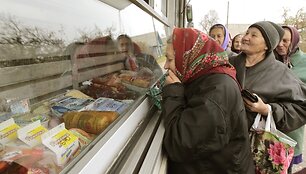 &Scaron;iemet baltarusius &scaron;iurpina staigus visų produktų ir prekių brangimas.
