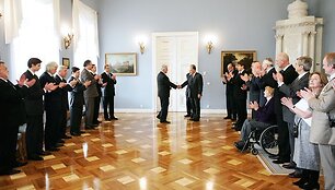 Lietuvos prezidentas priėmė tarptautinės konferencijos 