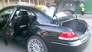 Vokietijoje vogtą automobilį BMW rado Lietuvos policijos pareigūnai.