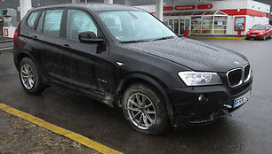 BMW X3 po avarijos