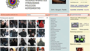 Vilniaus policijos interneto svetainė