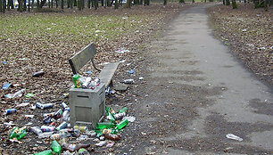 &Scaron;iuk&scaron;lės Dainavos parke Kaune