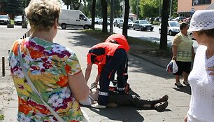 Kalvarijų g. Vilniuje mirė žmogus